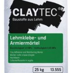 Claytec Lehmkleber Lehmklebe- und Armierungsmörtel
