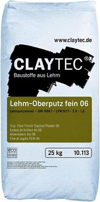 Claytec Lehm-Oberputz-Fein